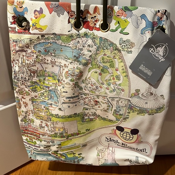 Disney Handbags - NWT Disney Parks Magic Kingdom Map Bag